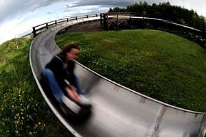 Prague Bobsleigh Track. 