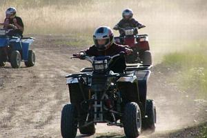 Off Road Quad Bikes in Prague.  